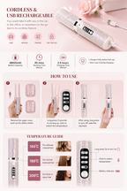 CherryVow™ Cordless Hair Straightener